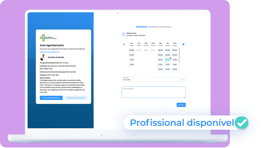 Imagem da seção reserva online